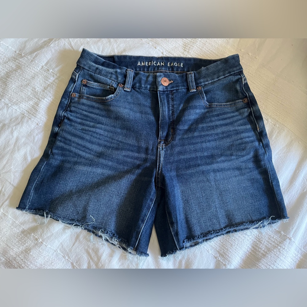 American Eagle Curvy Midi Dream Shorts